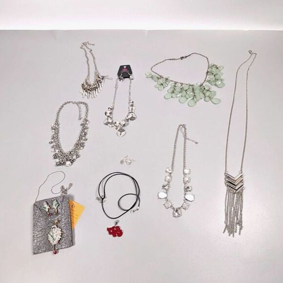 Jewelry Lot Waist Chain Bracelet Necklace Rings Brooch Jewel Chain Making Craft - Picture 6 of 12